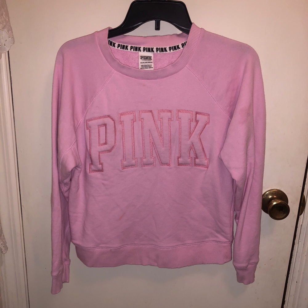 Pink Long Sleeve Sweatshirt